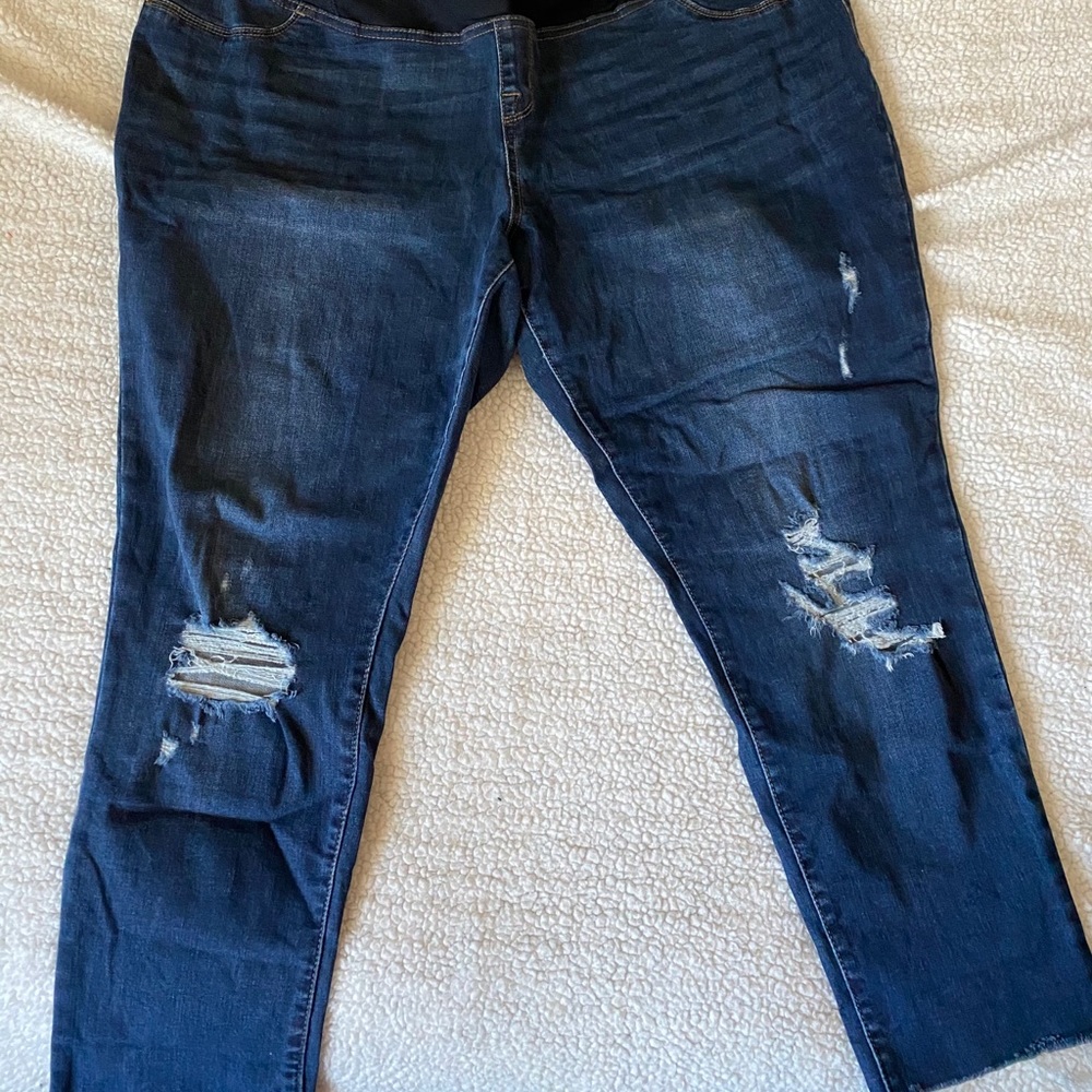 Full panel size 16 maternity jeans
